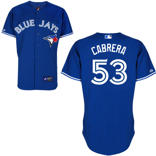 Melky Cabrera #53 mlb Jersey-Toronto Blue Jays Women's Authentic Alternate Blue Baseball Jersey